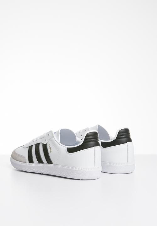 adidas Originals - Samba og j - white/black & clear granite