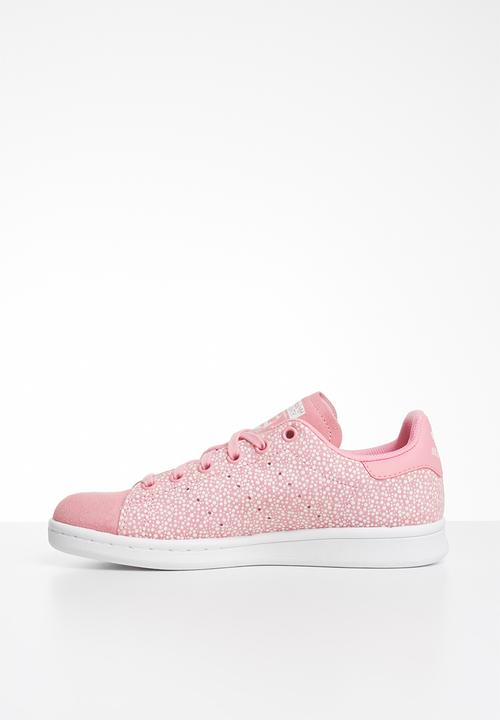 adidas Originals - Stan smith j - light pink & white