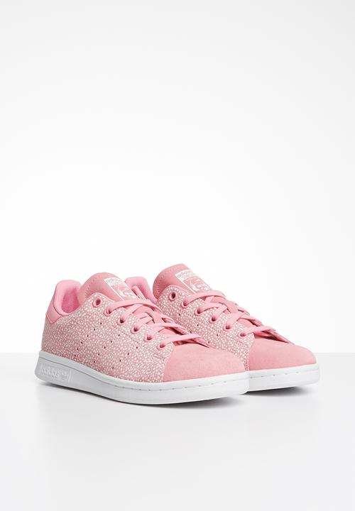 adidas Originals - Stan smith j - light pink & white