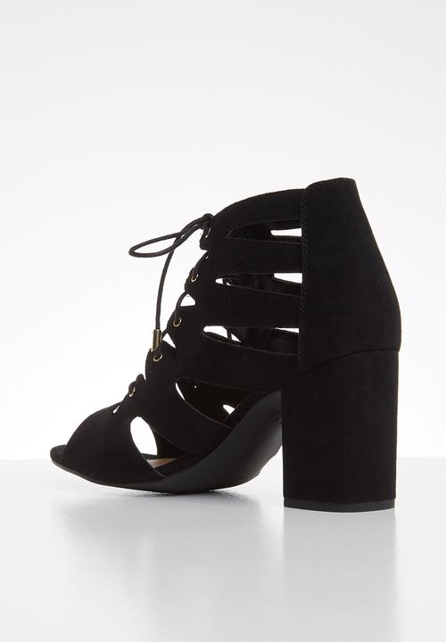 New Look - Tillie wider fit heel - black