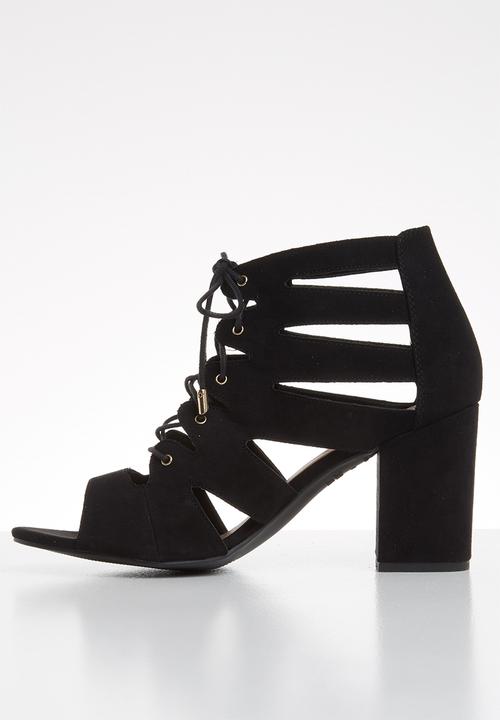 New Look - Tillie wider fit heel - black