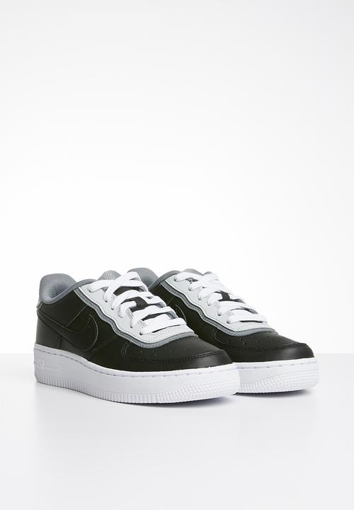 Nike - Nike air force 1 lv8 1 dbl gs - black & silver 