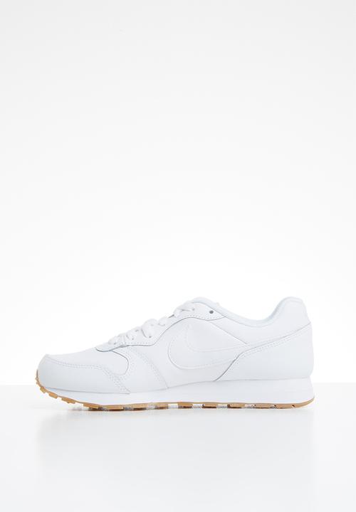 Nike - Nike md runner 2 (gs) - white/gum light brown/white