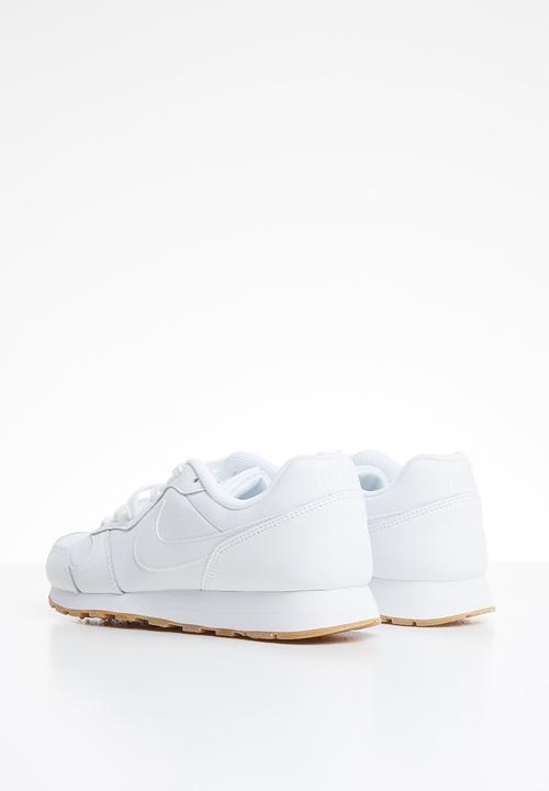Nike - Nike md runner 2 (gs) - white/gum light brown/white