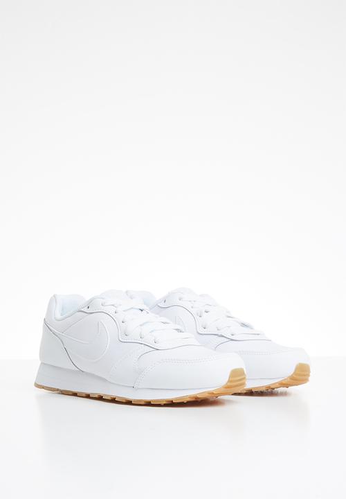 Nike - Nike md runner 2 (gs) - white/gum light brown/white