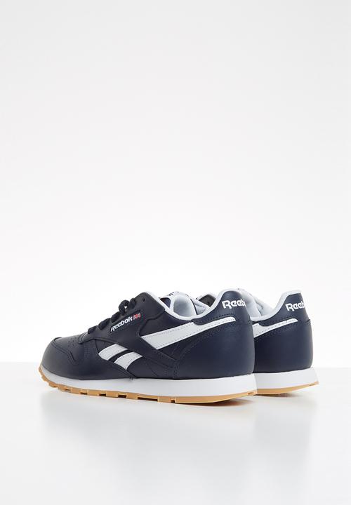 Reebok Classic - Classic leather - collegiate navy/white/gum