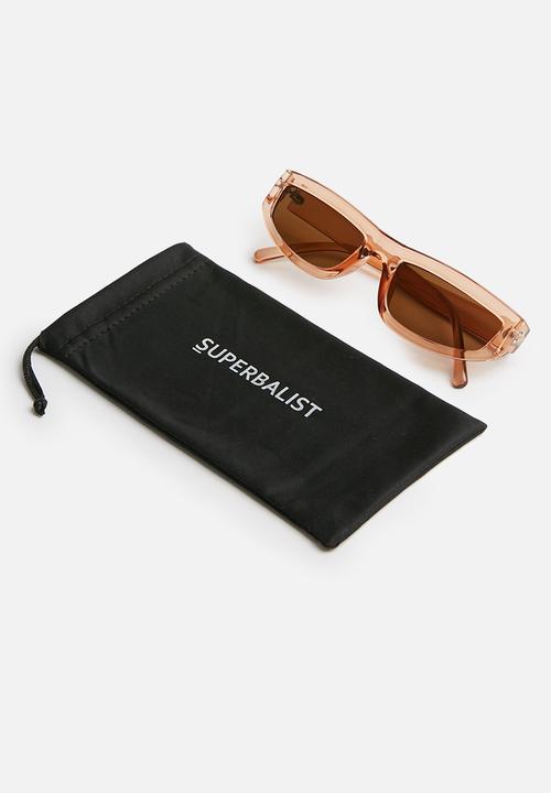 Superbalist - Valentina sunglasses - peach & brown