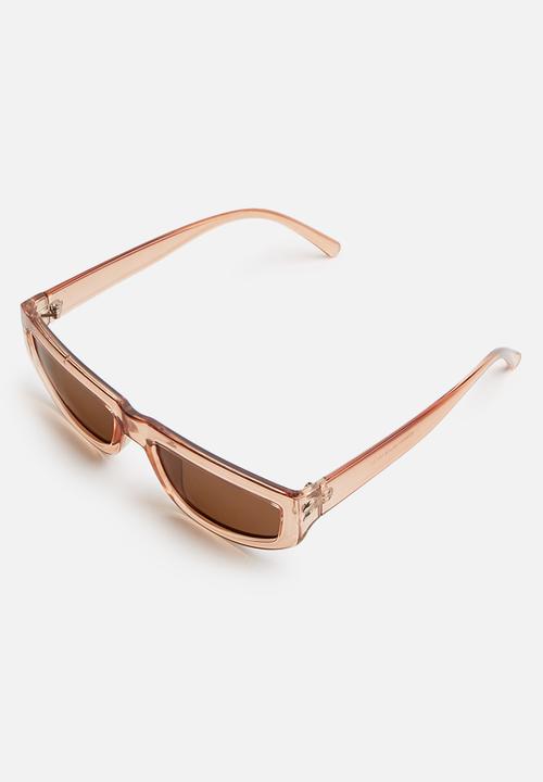 Superbalist - Valentina sunglasses - peach & brown