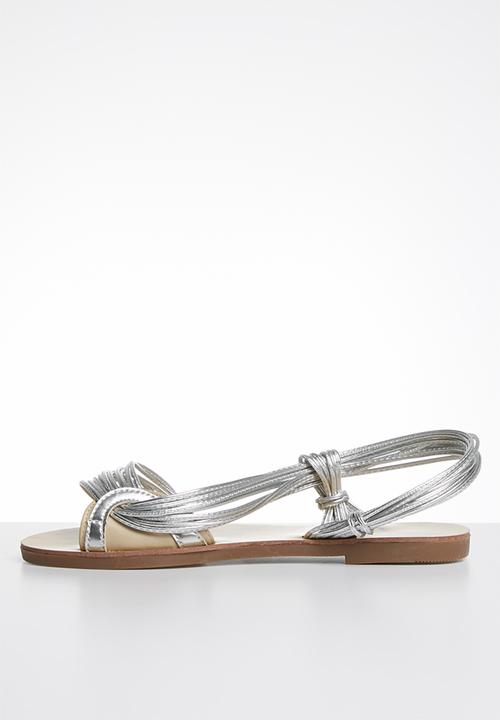 Jada - Metallic sandal - silver