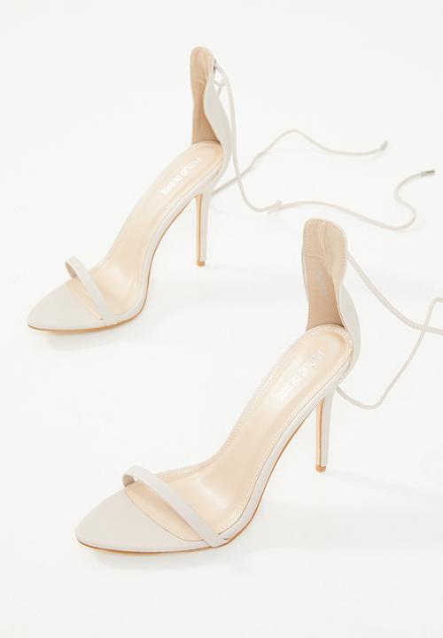 Public Desire - Naughty barely there heel - neutral 