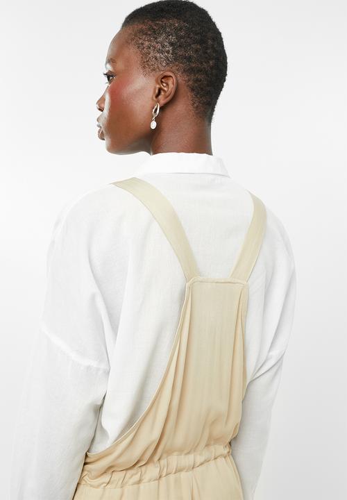 Superbalist - Soft dungaree - beige