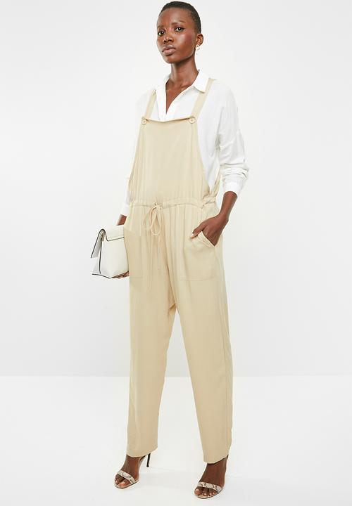 Superbalist - Soft dungaree - beige