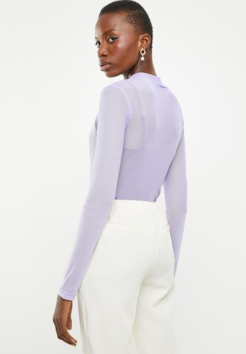 Superbalist - Mesh tee - purple 