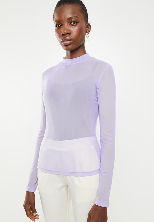 Superbalist - Mesh tee - purple 