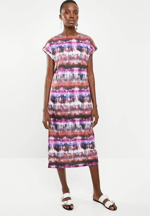 Superbalist - T-shirt dress - tie dye