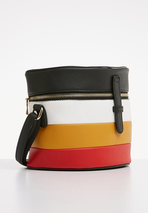 Superbalist - Multi stripe bucket bag - multi