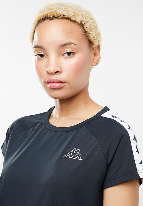 KAPPA - Ladies sleeve dress - black & white