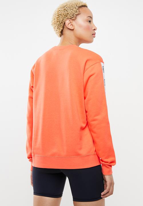 Nike - Nike crew logo tape top - coral