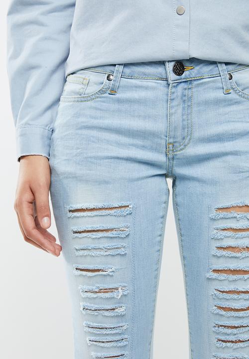 SOVIET - Persephone skinny jeans - blue