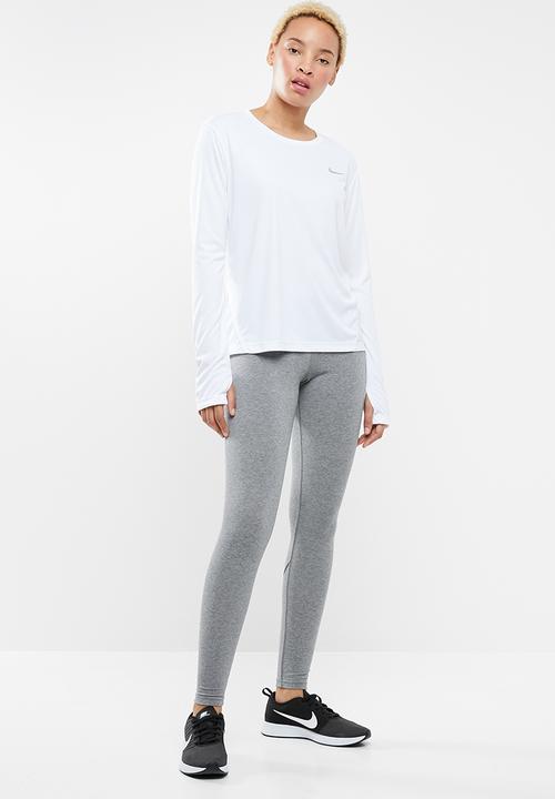 Nike - Nike miler top - white