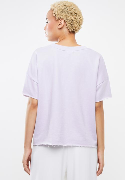 STYLE REPUBLIC - Boxy tee - purple