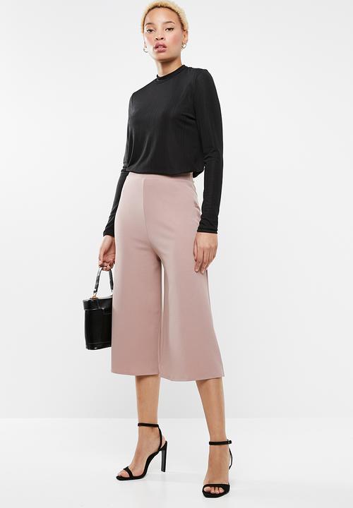 STYLE REPUBLIC - Wide leg culotte - neutral