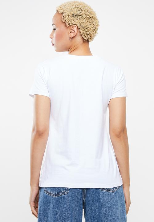 STYLE REPUBLIC - Beach please T-shirt - white & black