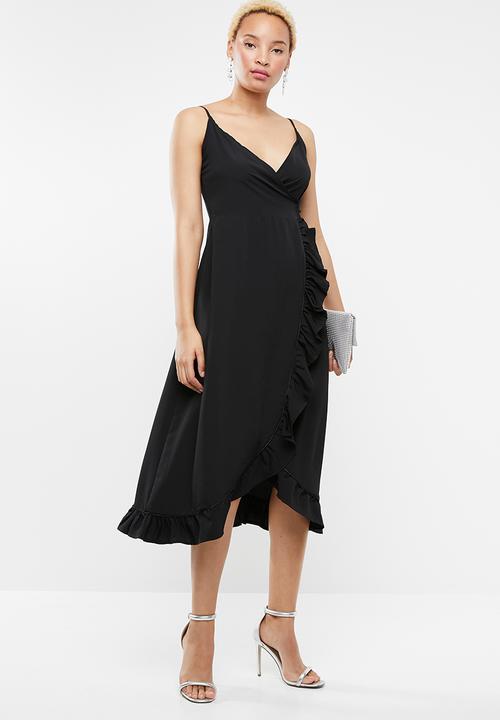 STYLE REPUBLIC - Summer wrap dress - black