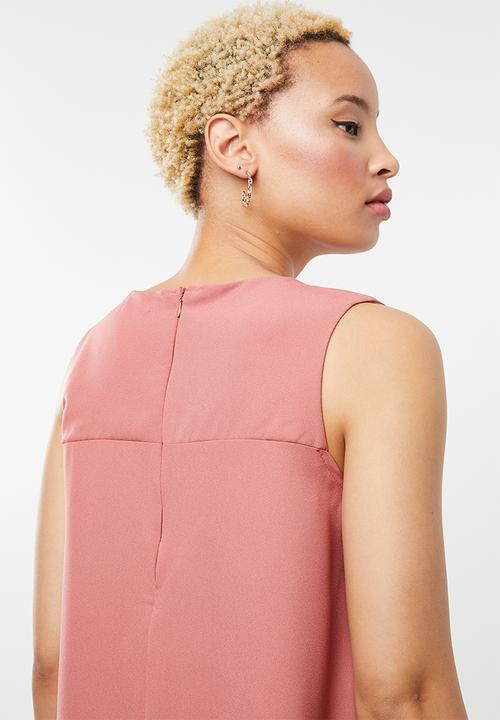 c(inch) - Easy fitting dress - pink