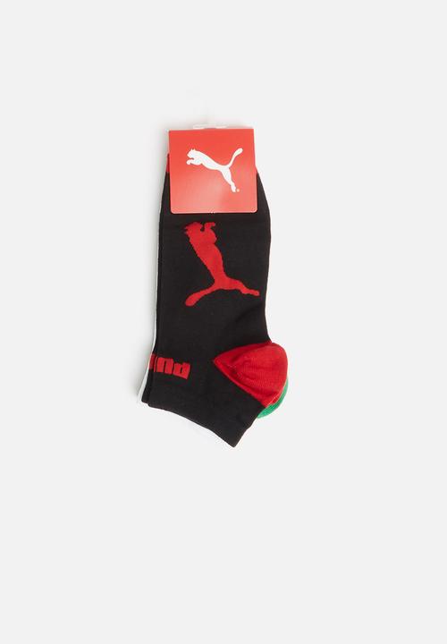 PUMA - 3 Pack triple cat sneaker socks - multi 