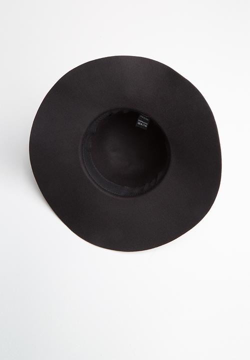 Superbalist - Symz wide brim hat - black