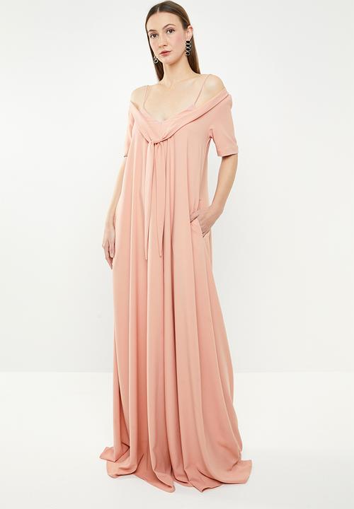 AMANDA LAIRD CHERRY - Pulane maxi dress - pink