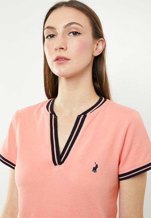 POLO - Simone V-neck golfer - pink