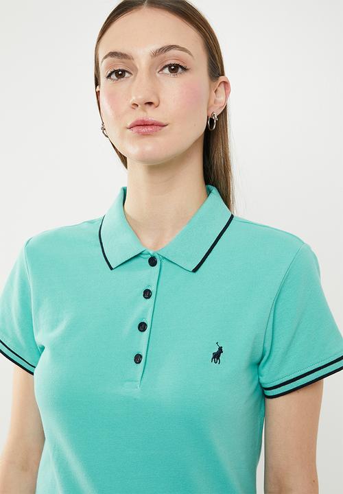 POLO - Charlie Stretch Golfer - turquoise