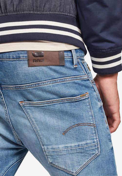 G-STAR - Arc 3d slim-Azure stretch denim