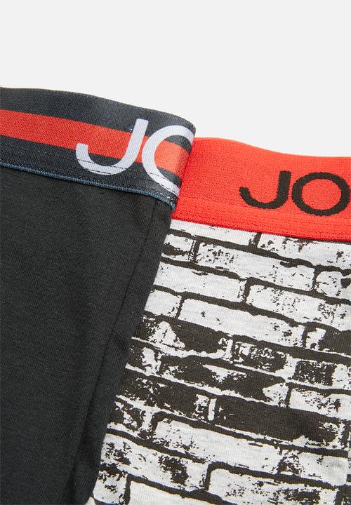Jockey - Brickwall  2 pack trunks - multi 