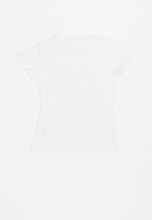 Pop Candy - Girls short sleeve tee - white