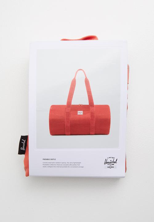 HERSCHEL - Packable duffle bag - peach