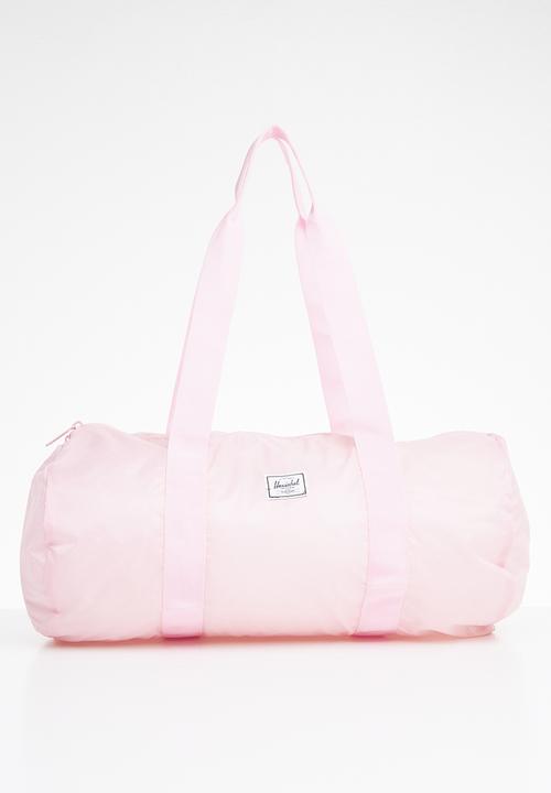 herschel duffle bag pink