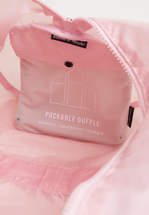 HERSCHEL - Packable duffle bag - pink