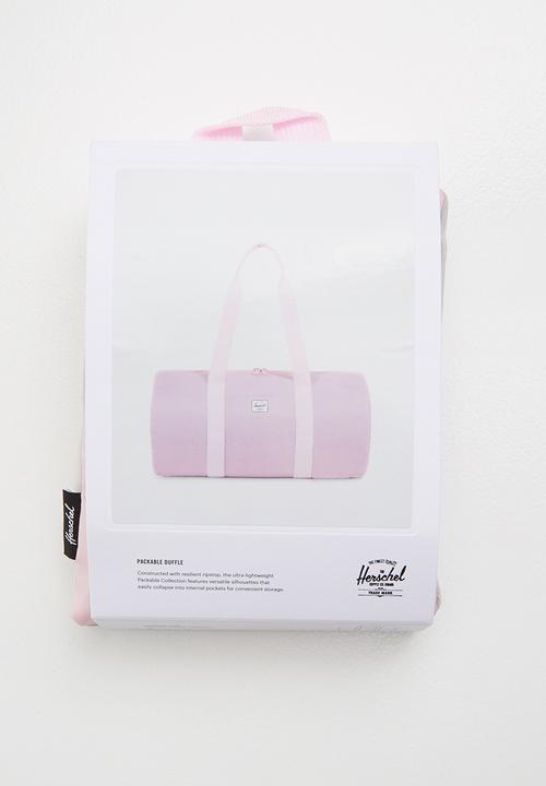 HERSCHEL - Packable duffle bag - pink