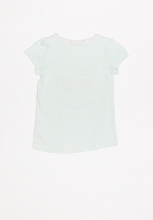 Pop Candy - Girls happy printed tee - white