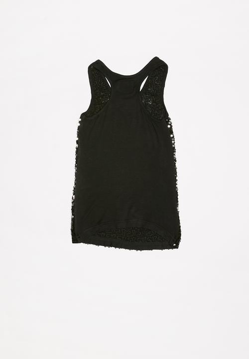 Pop Candy - Girls tunic - black