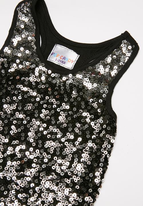 Pop Candy - Girls tunic - black