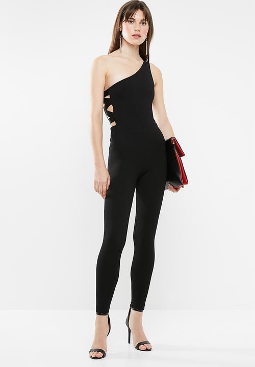 SISSY BOY - Waist elastic jumpsuit - black