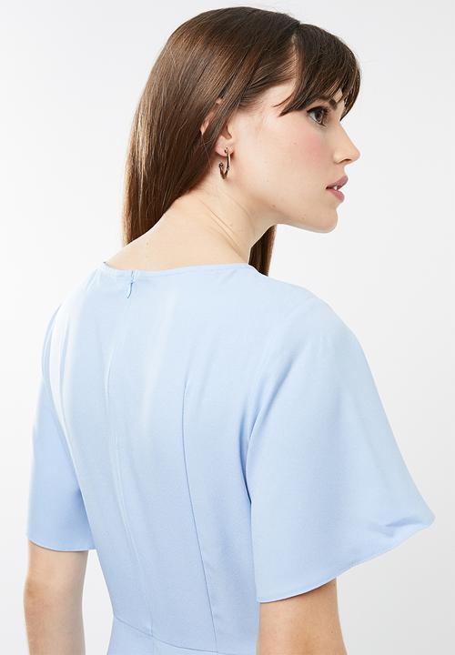 Missguided - Side tie jumpsuit - blue