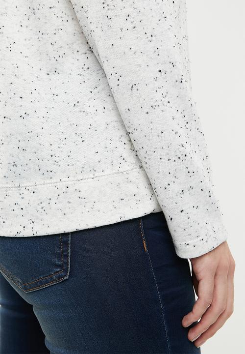 edit - Textured sweater - grey