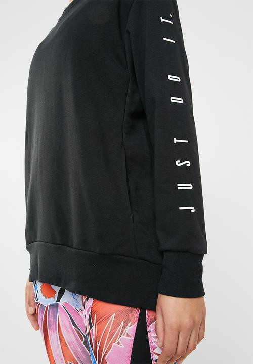 Nike - Nike dry top - black & white