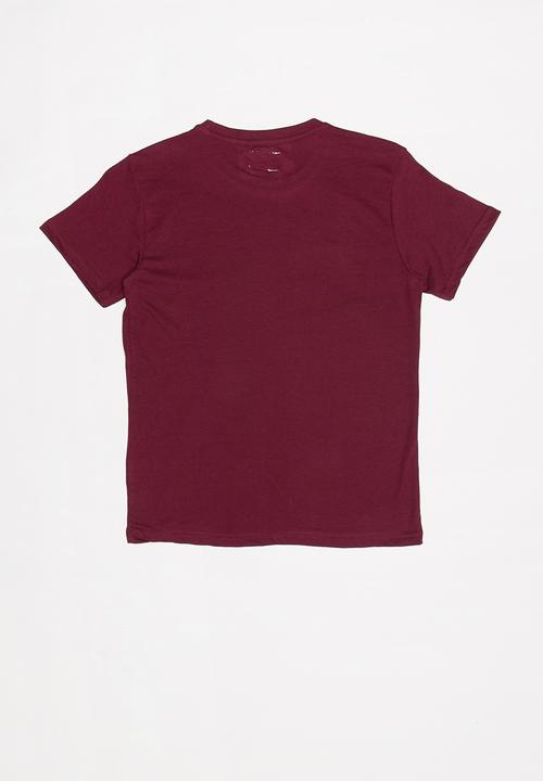 Pop Candy - Boys T-shirt - burgundy