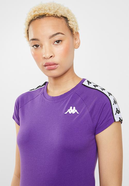 KAPPA - 222 Banda women short sleeved tee - purple